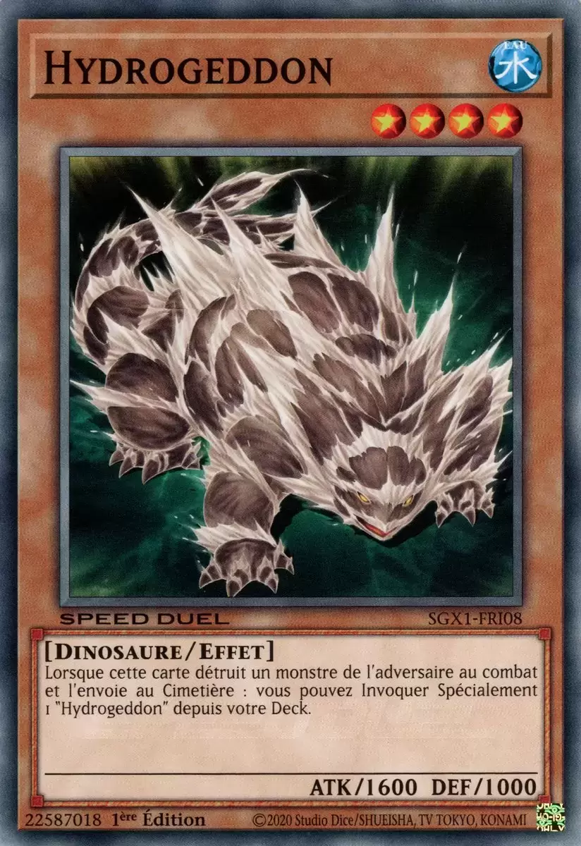 Speed Duel GX SGX1 - Hydrogeddon