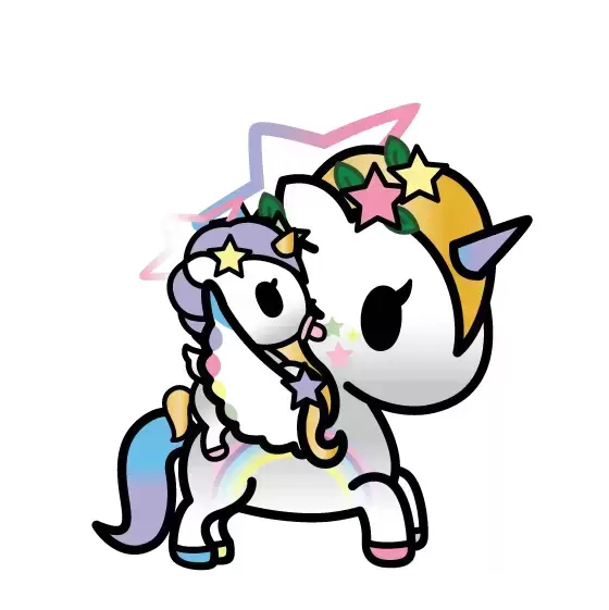 Star Fairy Twinkle Unicorno Bambino Series 1 action figure