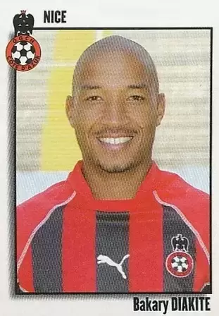 Foot 2004 - Bakary Diakité - Olympique Gymnaste Club de Nice
