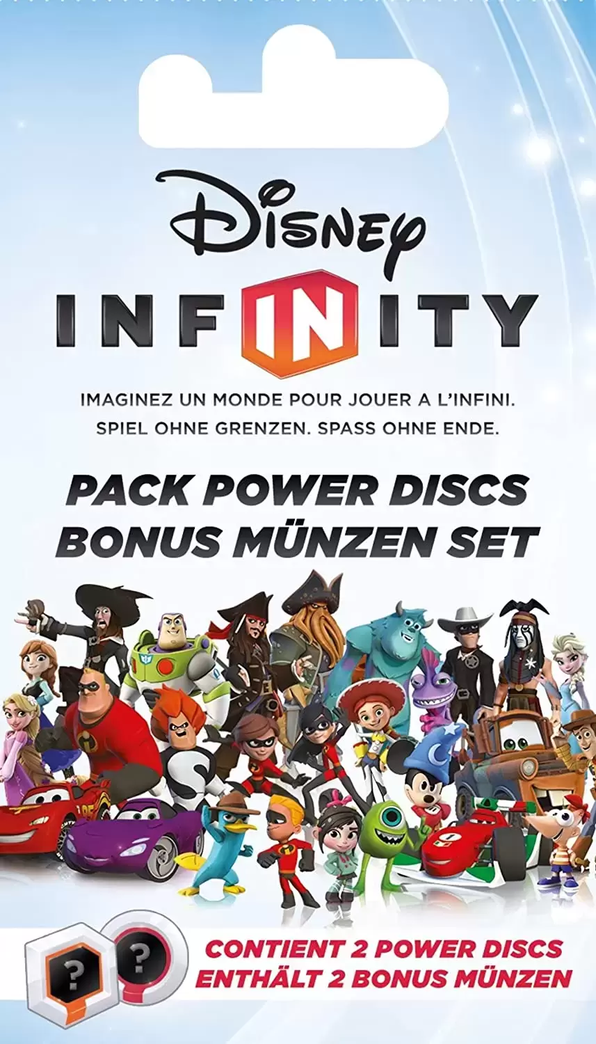 Disney Infinity packs - Power Discs - 2 Pack