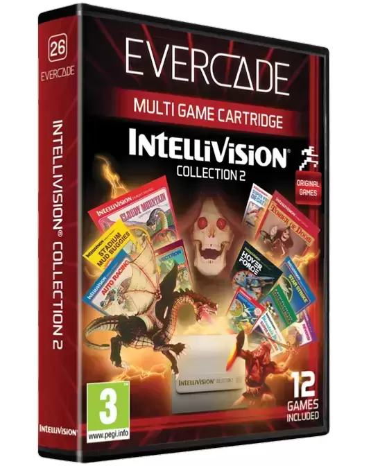 Jeux Evercade - Intellevision Cartridge 2
