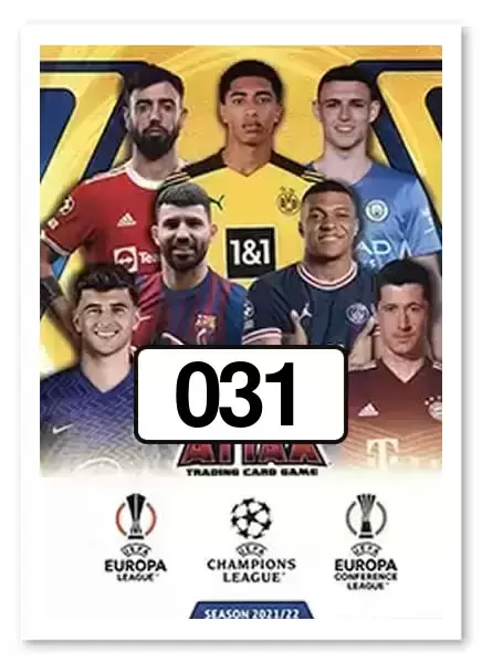 Match Attax - UEFA Champions League 2021/2022 - Aaron Wan-Bissaka - Manchester United