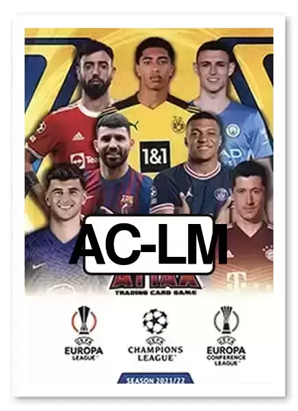 Match Attax - UEFA Champions League 2021/2022 - Lionel Messi - FC Barcelona