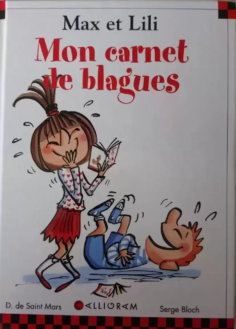 Max et lili - Mon carnet de blagues