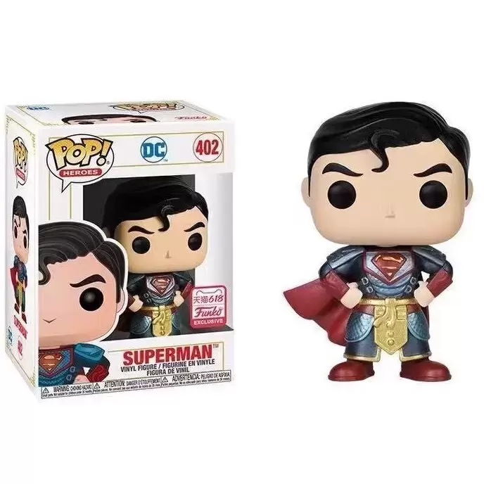 POP! Heroes - DC Comics - Imperial Palace Superman Metallic