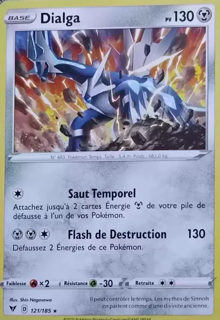 Voltage Eclatant - Dialga Holo
