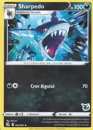 Académie de Combat 2022 - Deck Evoli - Sharpedo