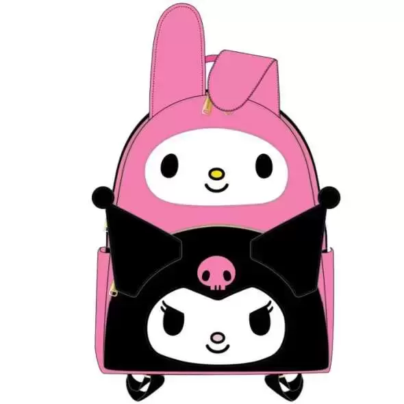 Kuromi - Hello Kitty - Sanrio - Peluche - sac - sac à dos - cartable -  mignon