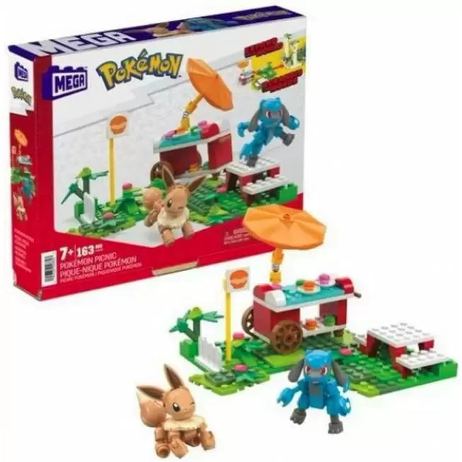 MEGA Pokémon Build & Show Kanto Region Trio Building Toy