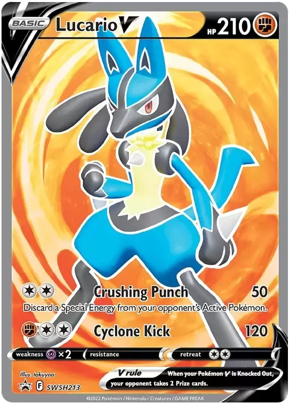 Sword & Shield Promos - Lucario V