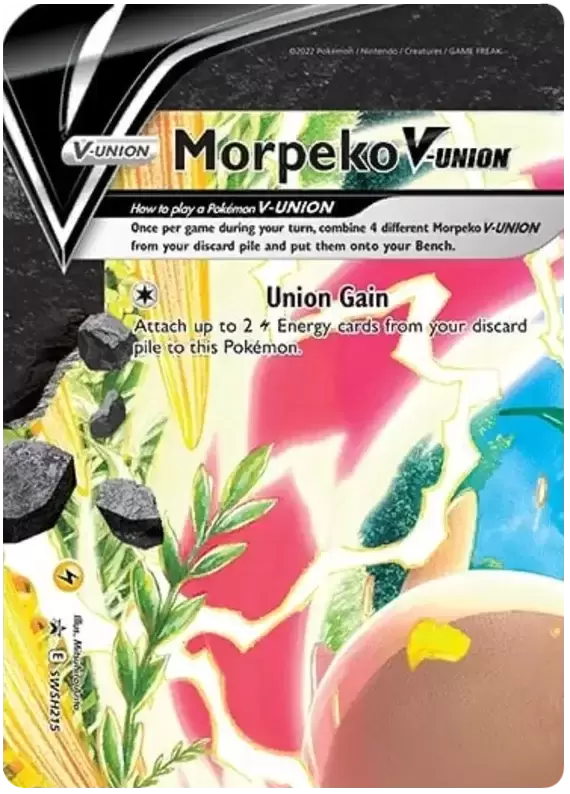 Sword & Shield Promos - Morpeko V-Union