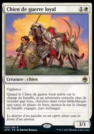 Aventures dans les royaumes oubliés (Dungeons & Dragons Forgotten Realms) - Chien de guerre loyal