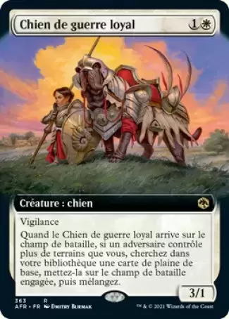 Aventures dans les royaumes oubliés (Dungeons & Dragons Forgotten Realms) - Chien de guerre loyal