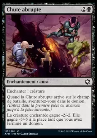 Aventures dans les royaumes oubliés (Dungeons & Dragons Forgotten Realms) - Chute abrupte