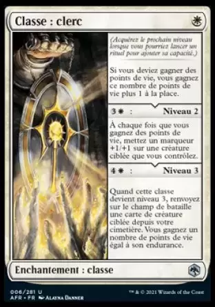 Aventures dans les royaumes oubliés (Dungeons & Dragons Forgotten Realms) - Classe : clerc