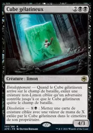 Aventures dans les royaumes oubliés (Dungeons & Dragons Forgotten Realms) - Cube gélatineux