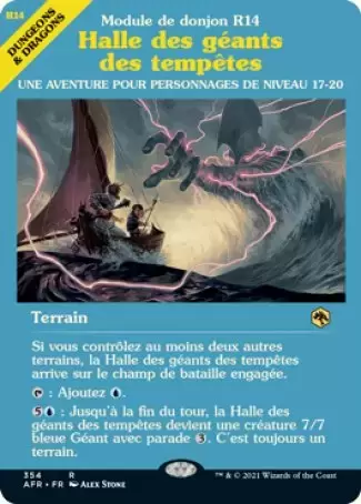 Aventures dans les royaumes oubliés (Dungeons & Dragons Forgotten Realms) - Halle des géants des tempêtes