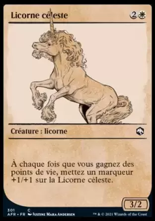 Aventures dans les royaumes oubliés (Dungeons & Dragons Forgotten Realms) - Licorne céleste