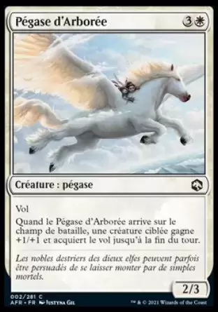 Aventures dans les royaumes oubliés (Dungeons & Dragons Forgotten Realms) - Pégase d\'Arborée
