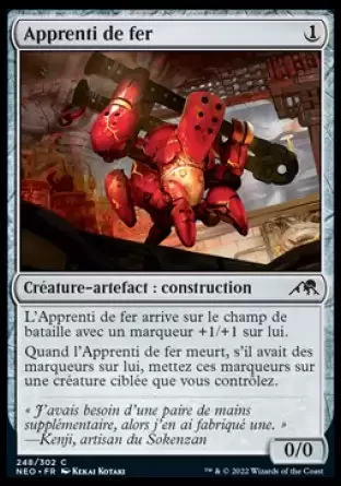 Kamigawa La Dynastie Néon - Apprenti de fer