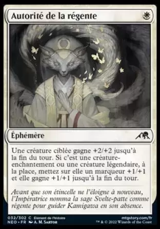Kamigawa La Dynastie Néon - Autorité de la régente