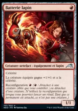 Kamigawa La Dynastie Néon - Batterie lapin