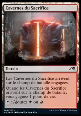 Kamigawa La Dynastie Néon - Cavernes du Sacrifice
