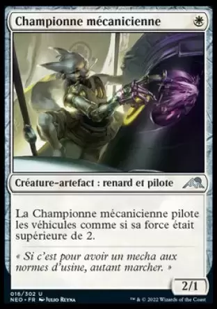 Kamigawa La Dynastie Néon - Championne mécanicienne