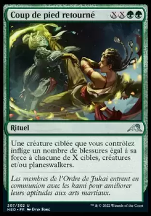 Kamigawa La Dynastie Néon - Coup de pied retourné