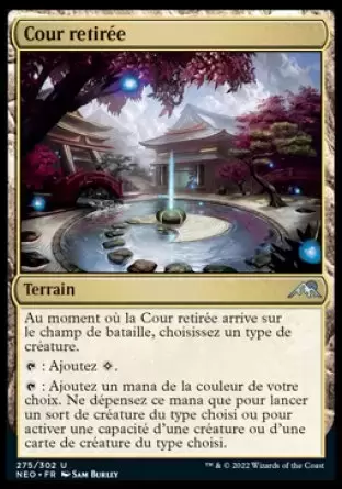 Kamigawa La Dynastie Néon - Cour retirée