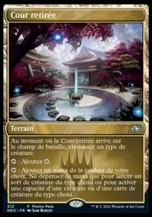 Kamigawa La Dynastie Néon - Cour retirée