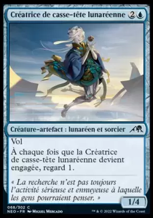 Kamigawa La Dynastie Néon - Créatrice de casse-tête lunaréenne