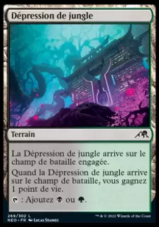 Kamigawa La Dynastie Néon - Dépression de jungle