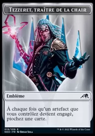 Kamigawa La Dynastie Néon - Emblème Tezzeret, traître de la chair