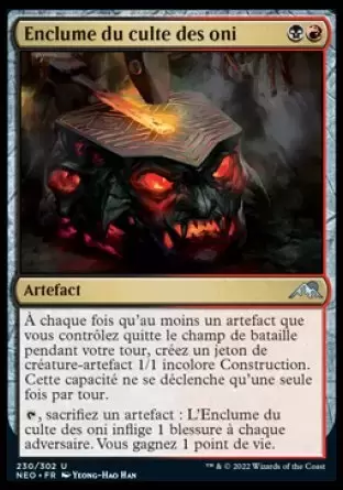 Kamigawa La Dynastie Néon - Enclume du culte des oni