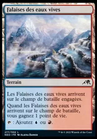 Kamigawa La Dynastie Néon - Falaises des eaux vives