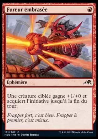 Kamigawa La Dynastie Néon - Fureur embrasée