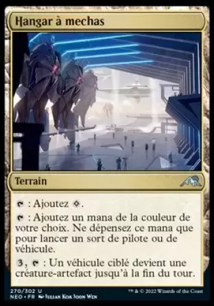 Kamigawa La Dynastie Néon - Hangar à mechas