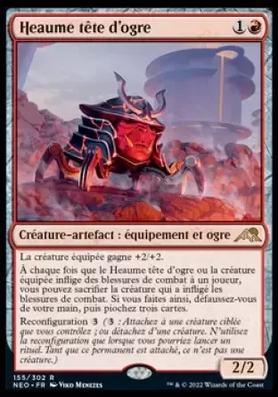 Kamigawa La Dynastie Néon - Heaume tête d\'ogre