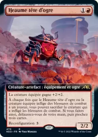 Kamigawa La Dynastie Néon - Heaume tête d\'ogre
