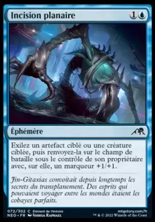 Kamigawa La Dynastie Néon - Incision planaire