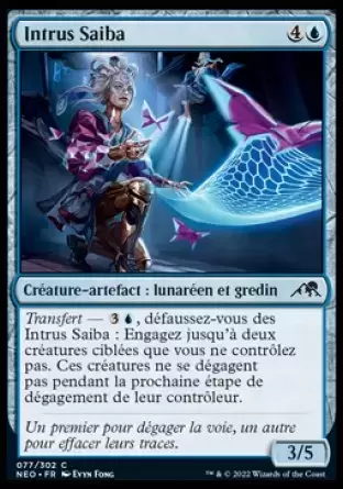 Kamigawa La Dynastie Néon - Intrus Saiba