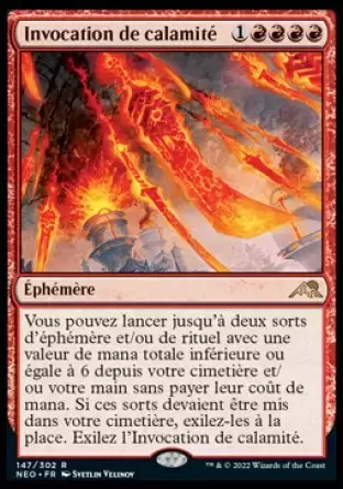 Kamigawa La Dynastie Néon - Invocation de calamité