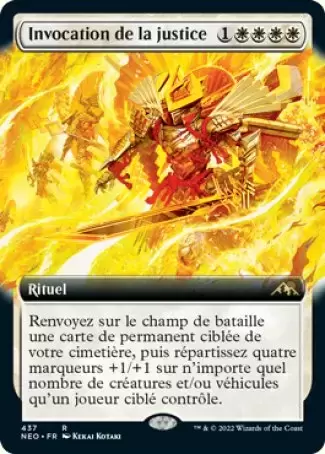 Kamigawa La Dynastie Néon - Invocation de la justice