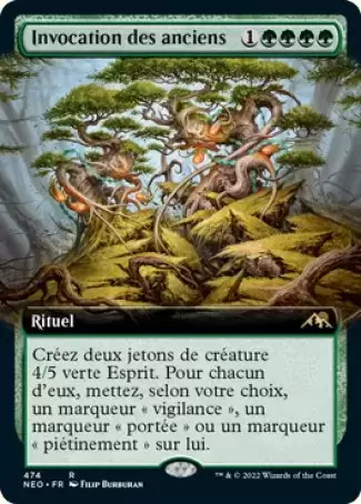 Kamigawa La Dynastie Néon - Invocation des anciens