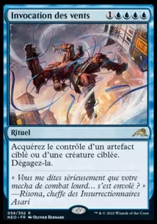 Kamigawa La Dynastie Néon - Invocation des vents