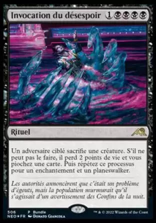 Kamigawa La Dynastie Néon - Invocation du désespoir