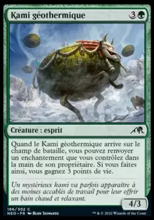 Kamigawa La Dynastie Néon - Kami géothermique