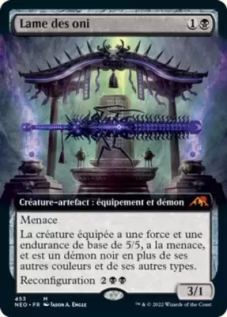 Kamigawa La Dynastie Néon - Lame des oni