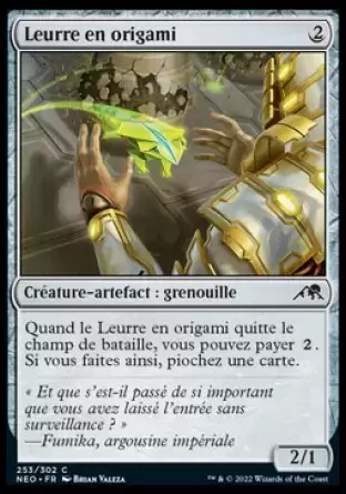 Kamigawa La Dynastie Néon - Leurre en origami